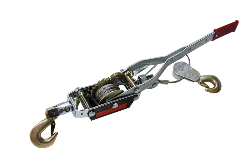2Ton Hand Power Puller Winch 4.5mm x 2.2mtr Cable for Truck Trailer