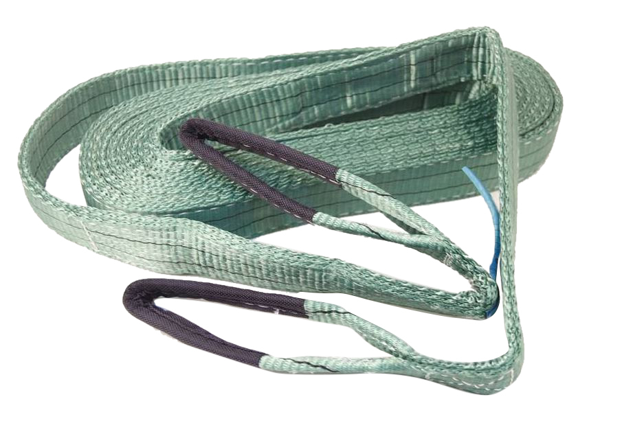Industrial 6:1 Saftey Factor Polyester Webbing Flat Lifting Sling 2 Ply 1-8Tx2-10m