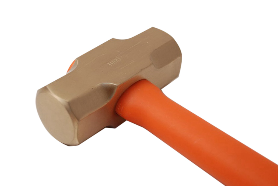 Non Spark Sparkproof 1kg/1.4kg Sledge Stone Hammer Be-Cu Copper/Al-Br Brass