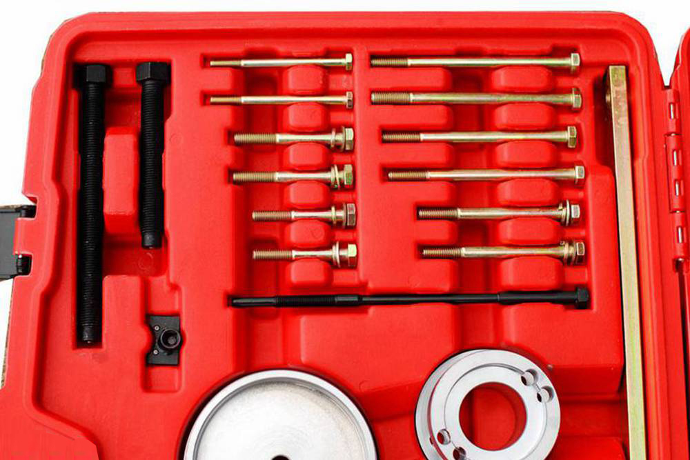 Master Engine Timing Locking Tool Kit Crankshaft Pulley Tool for Toyota Mitsubishi