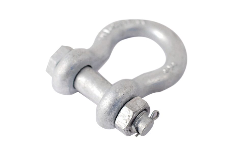 4.75T 3/4" Heavy Duty Shackle Trailer Truck Option: Bow Shackle, D-Shackle