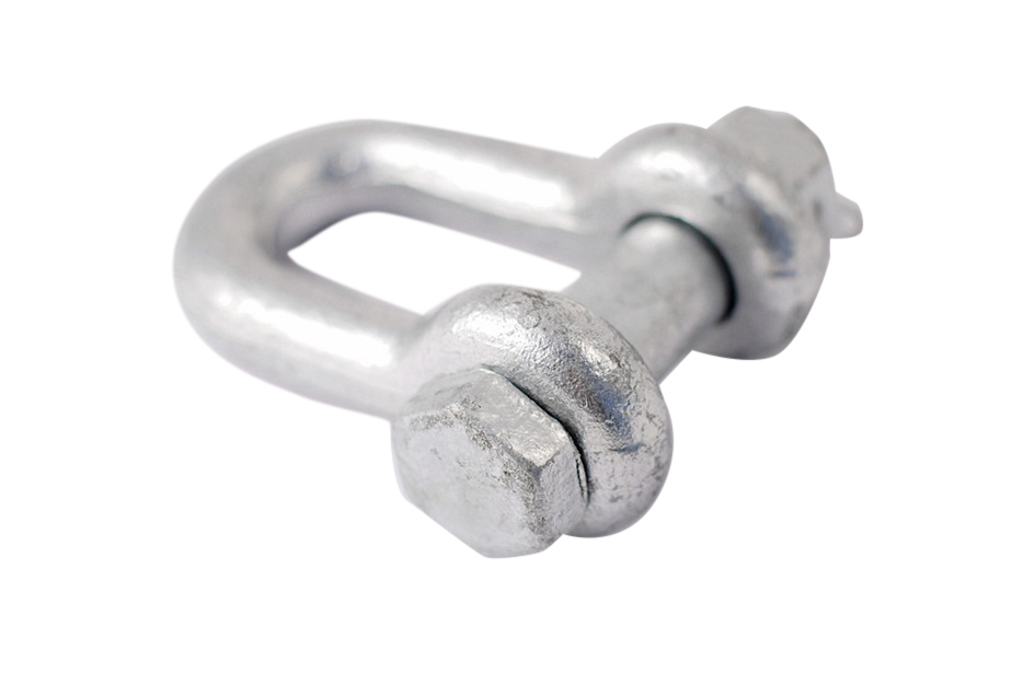 4.75T 3/4" Heavy Duty Shackle Trailer Truck Option: Bow Shackle, D-Shackle