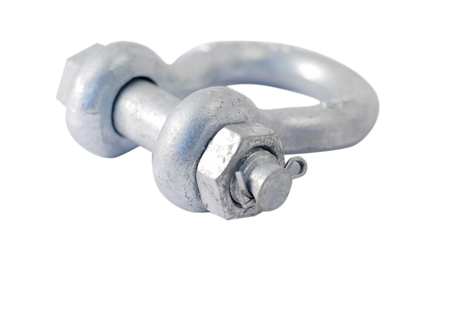 4.75T 3/4" Heavy Duty Shackle Trailer Truck Option: Bow Shackle, D-Shackle