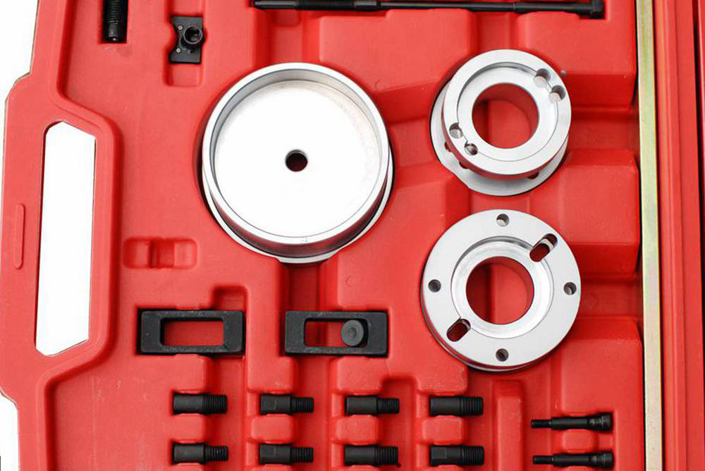 Master Engine Timing Locking Tool Kit Crankshaft Pulley Tool for Toyota Mitsubishi