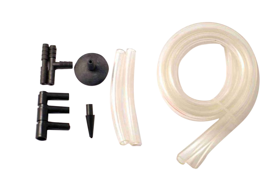 Hand Held Hold Vacuum Pump & Brake Bleeder Tester Kit Large Brass-Bodied Pump