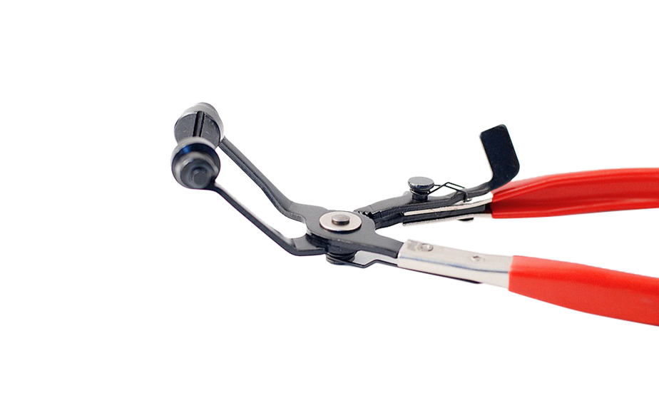Angled Hose Clip Pliers Flat Band Hose Clamp Access Around Obstructions