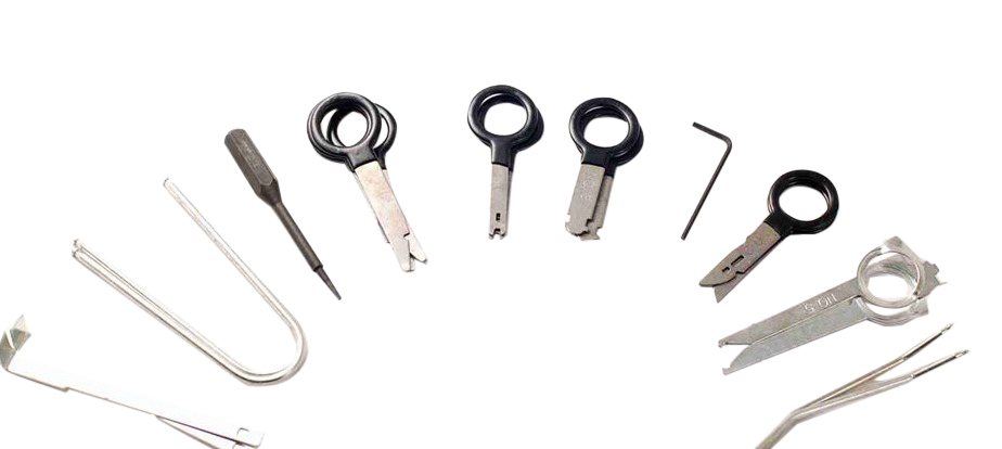 20pc Professional SS Steel Automotive Audio Stereo CD Player Radio Removal Kit