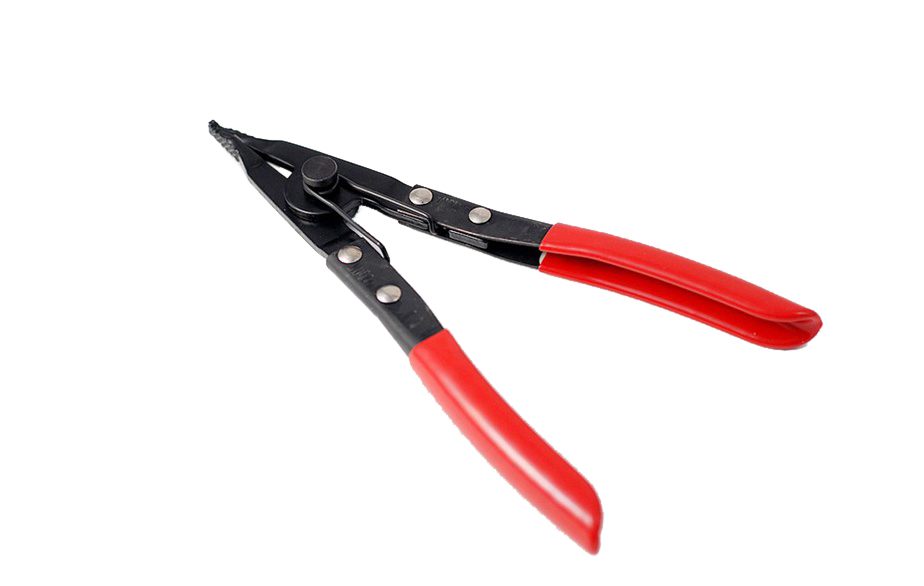 Angle Tip Lock Ring Pliers Install Snap Ring on Brake Pedal Shaft