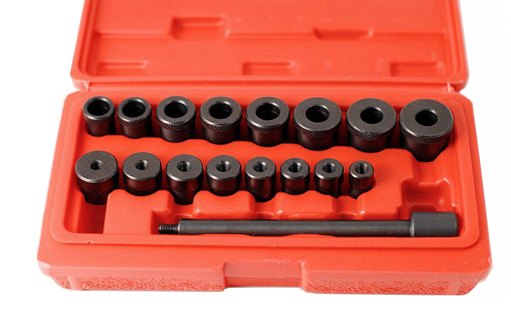 17pc Universal Clutch Aligning Tool Set Car Pilot Bearing Alignment Kit