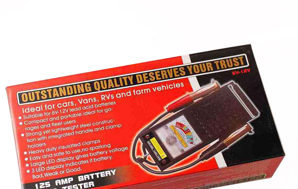 50 Amp 6V/12V Battery Drop Start Load Charging System Tester