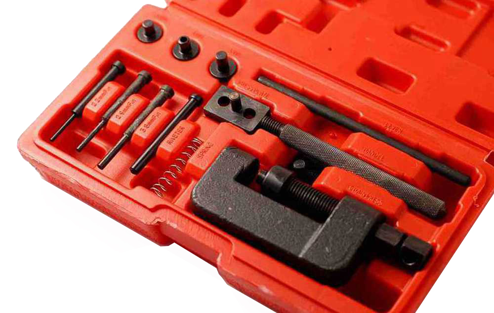13pc Motorcycle Bike Chain Breaker Splitter Link Riveter Universal Riveting Tool