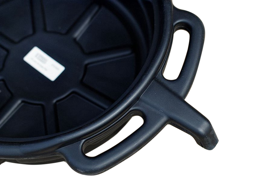 15 Ltr Oil / Fluid Drain Pan Tray Recycle Container with Pouring Spout & Handle