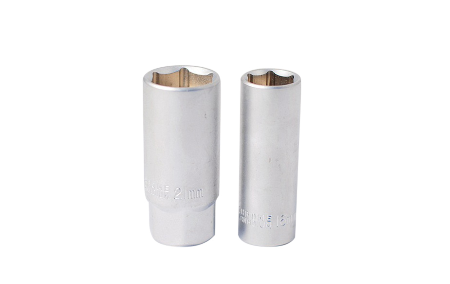1/2" Dr. Cr-V Magnetic Spark Plug Socket Wrench Option: 16mm/18mm/21mm/2pc/3pc