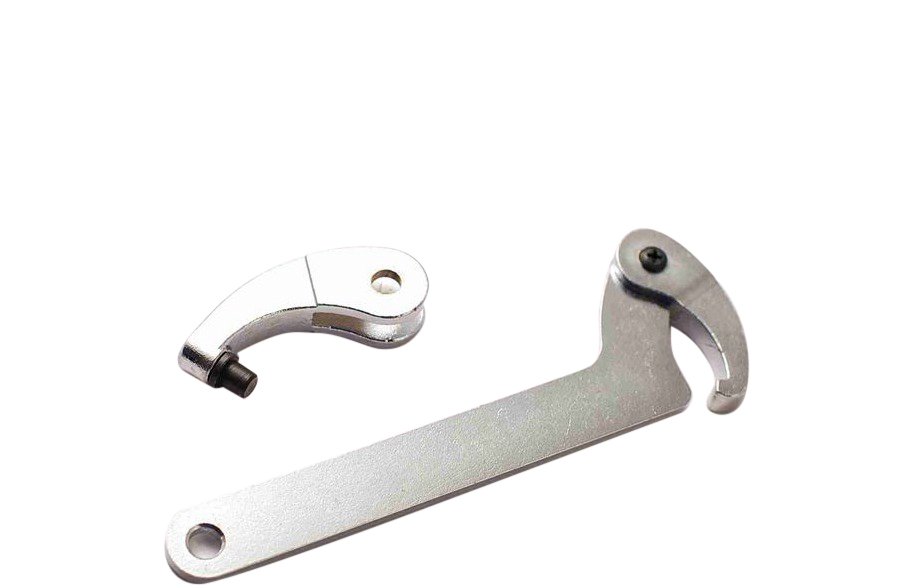11pc 35-120mm Adjust Hook & Pin Wrench C Spanner f Slotted & Roller Bearing Nuts
