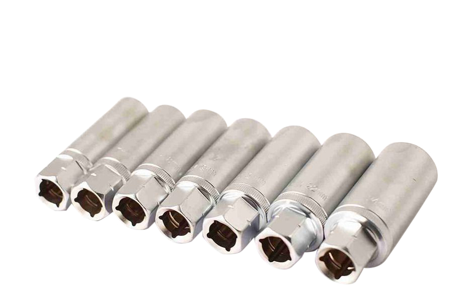 18pc Shock Absorb Strut Nut Removal Go-thru Socket & Hex Slot Bit for BMW/Vauxhall/Audi