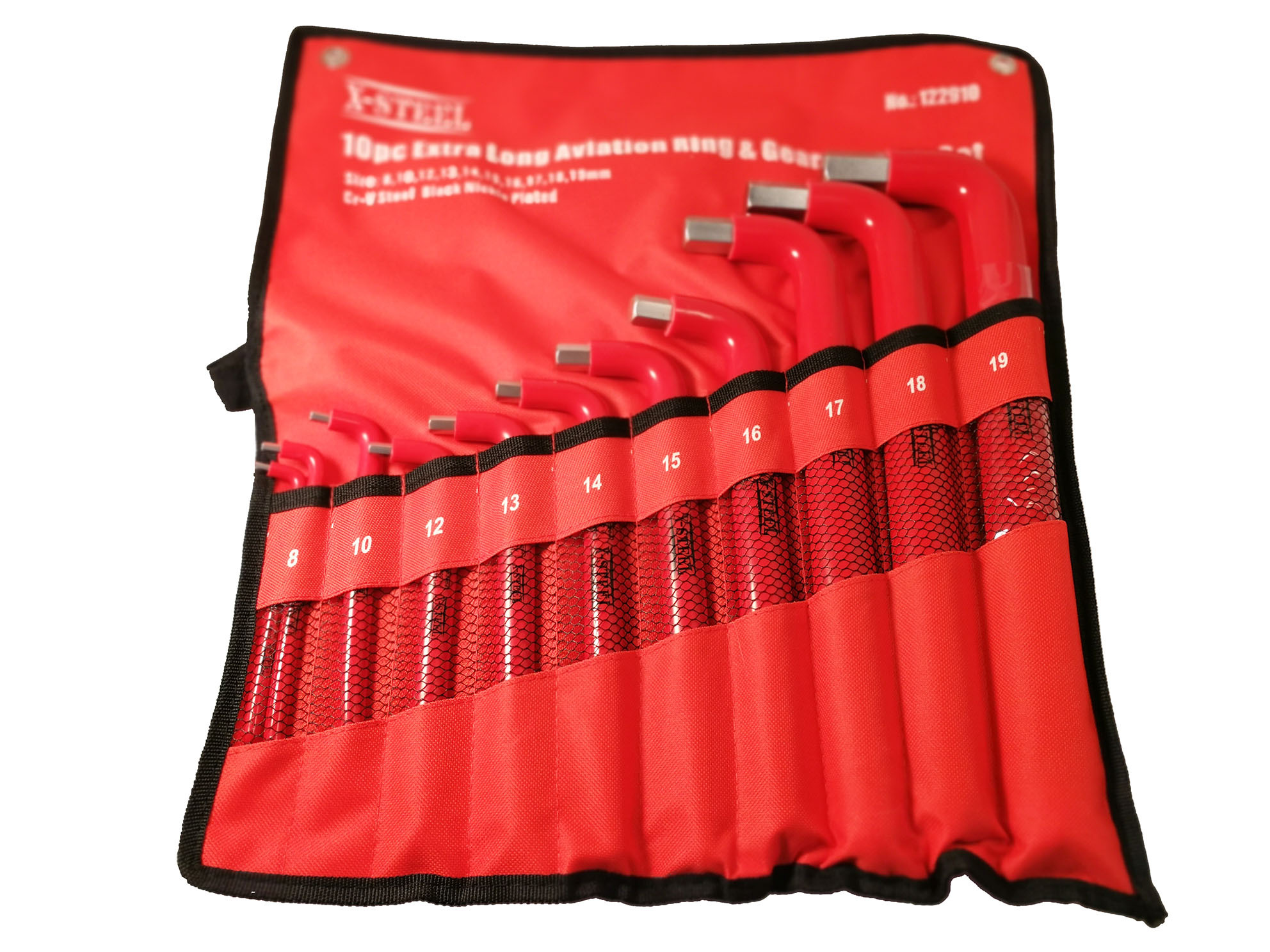 Insulated Electrician VDE L Type Extra Long Arm Hex Allen Key Wrench:3-22mm