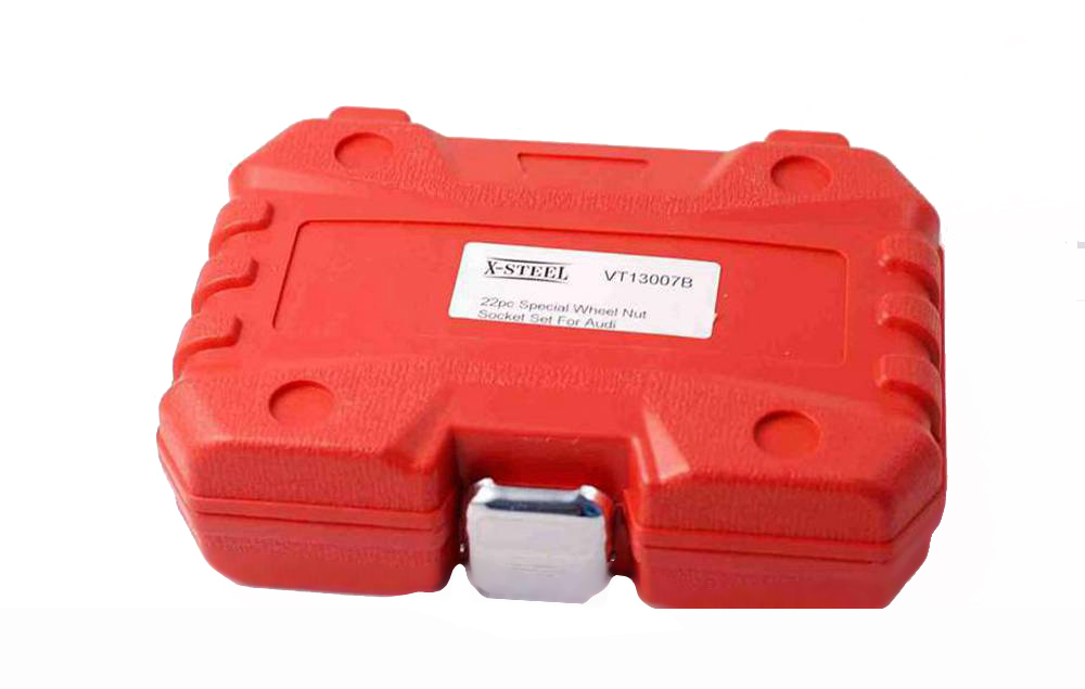 22pc Special Locking Wheel Nut Key Socket Set For Audi Pattern 20pc Key+Adapter