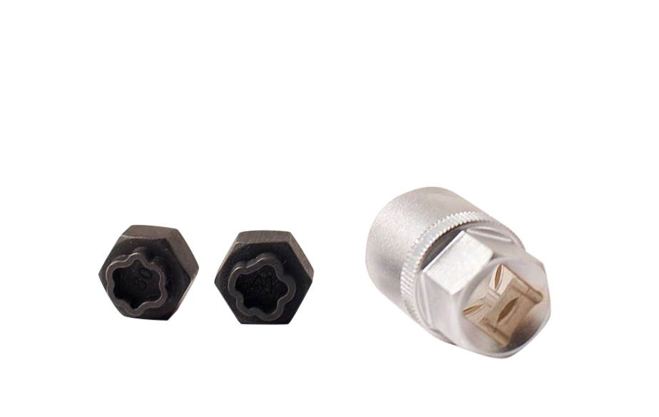 22pc Special Locking Wheel Nut Key Socket Set For BMW: #41-#60 20pc Key+Adapter