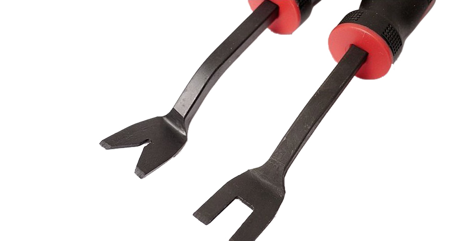 Selta Taiwan 4pc Car Door Panel Body Trim Remove Set Square Curved V Notch Blade