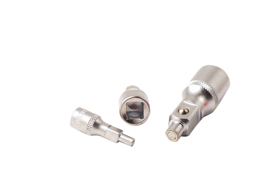 1/4+3/8+1/2" Dr. Adapter Extension 3pc Set Magnetic Tip for One Hand Operation