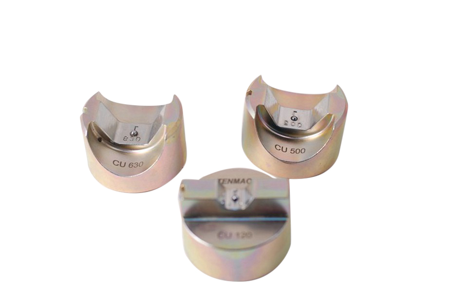 E.G. Kistenmacher Germany 16-630mm² Hydraulic Cable Wire Crimper Tool: 14 Cu-Hexagonal Crimping Dies Footer Pump