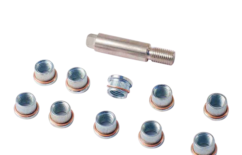 E VAG VW Vauxhall Ford Brake Caliper Thread Repair:Tap Step Drill Insert Locator