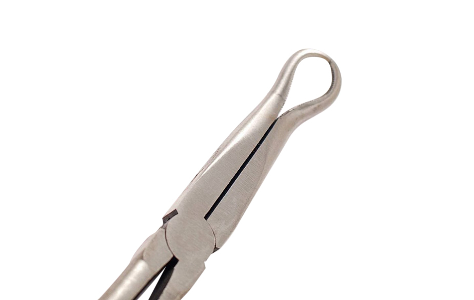 290mm Long Reach Pliers: Straight/Bent 20,45,90°/Hose Spark Plug Remover Ring