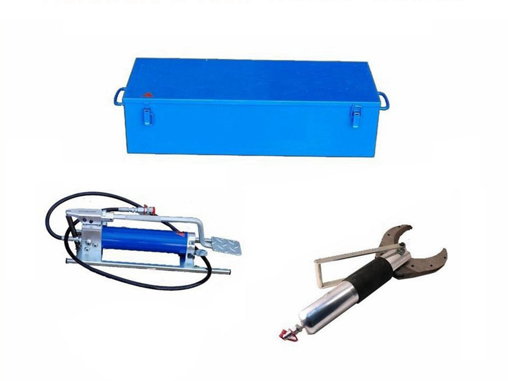 E.G. Kistenmacher Germany Up To 120mm Hydraulic Cable Wire Cutter Footer Pump