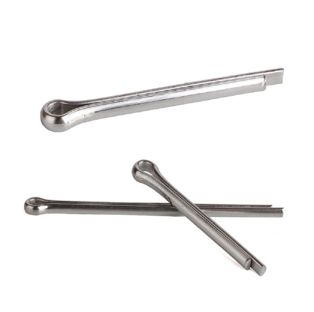 555pc 6 Sizes Cotter Pin Split Fixings Securing Locking Fastener Assortment