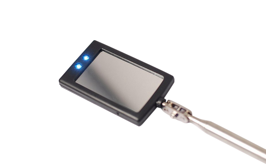 Telescoping Inspection Mirror 50x80mm Square 295-885mm Telescope with LED Light