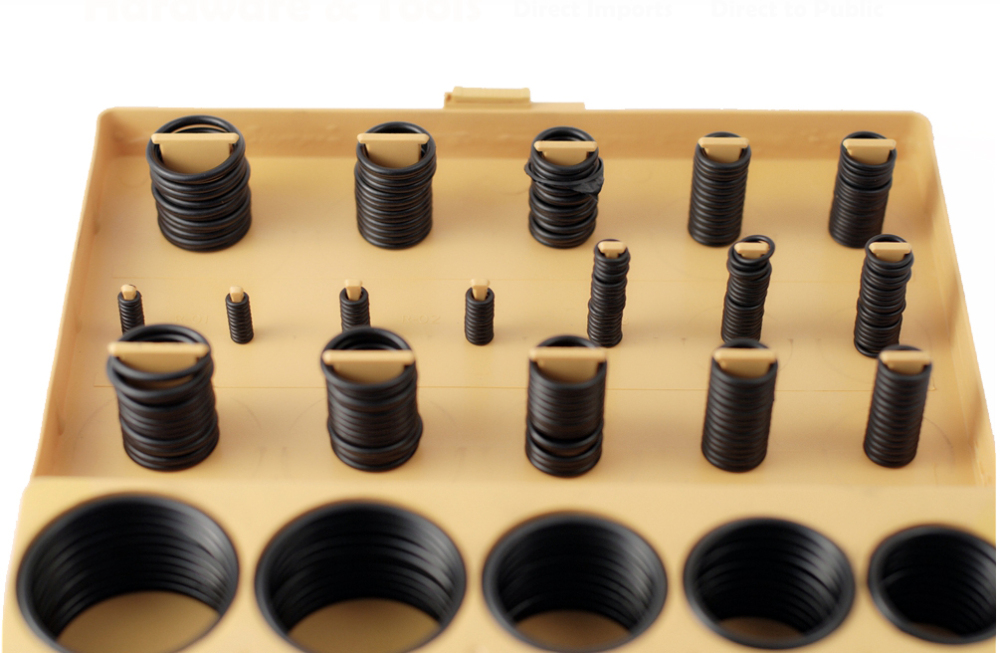407pc 30 size O-Ring Assortment Metric Natural Buna Rubber Washer