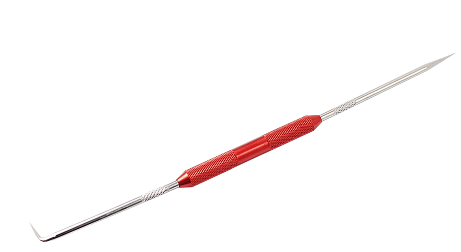 10" Metal Scriber & Seal Pick Puller O Ring Remove Angle Hook Tip