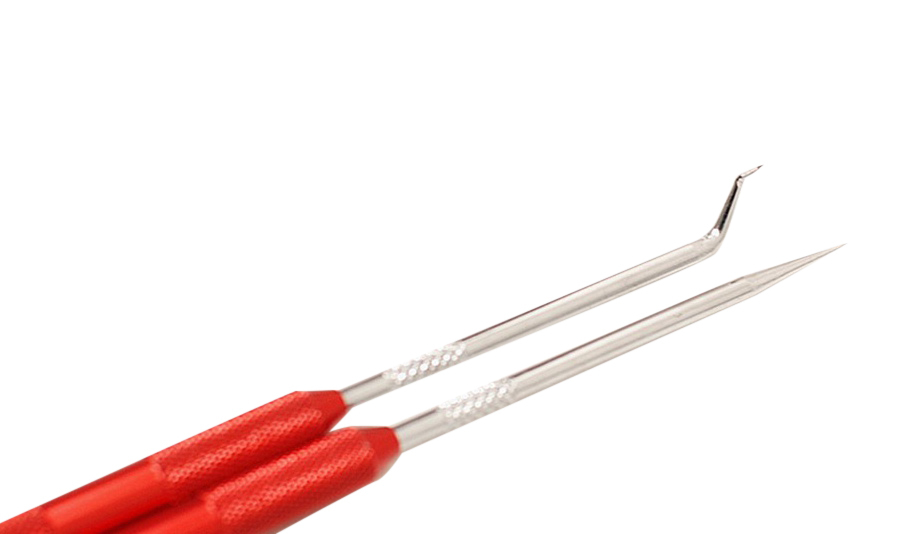 10" Metal Scriber & Seal Pick Puller O Ring Remove Angle Hook Tip
