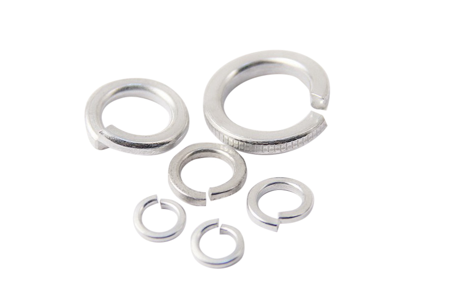 1200pc M3-M10 6 Sizes Zinc-Plated Spring Split Lock washer Assortment Nut Bolt