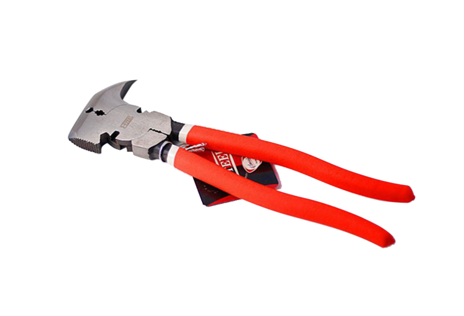 11" Parrot Head Heavy Duty Fencing Pliers Multi-Purpose Wire Cutter Pipe Grip Fence Tool