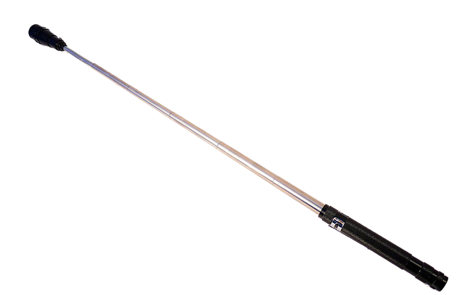 Upto 22" Flex Telescopic Shaft Magnetic Pick-Up Tool with 3 LED Flashlight Torch