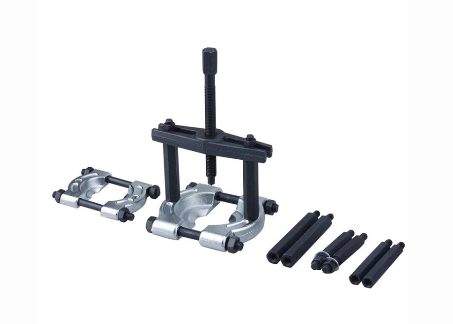12pc Double Mechanical Bearing Separator Puller Remover: Ø30-75/170-220mm Reach