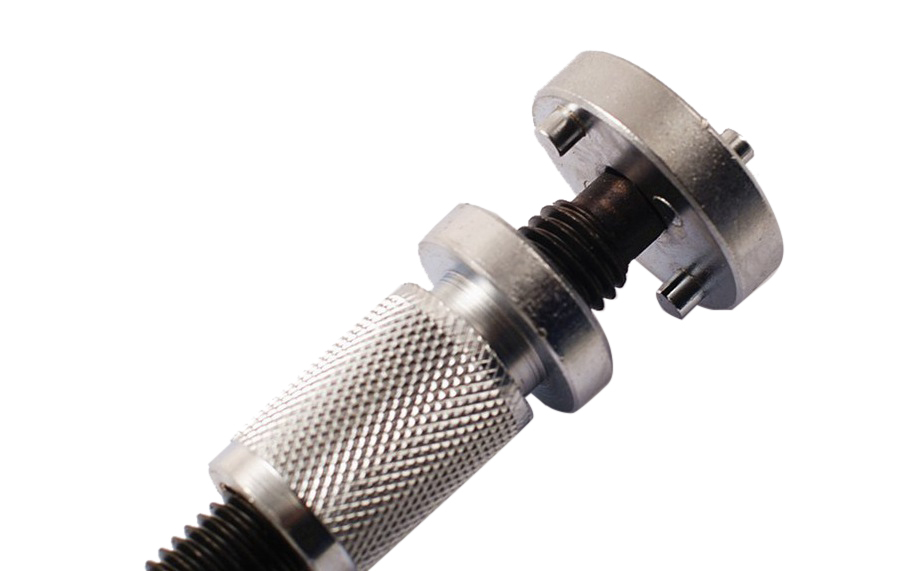 Brake Caliper Piston Wind Back Rewind with Double Adapter Tool: Rear Disc Brake