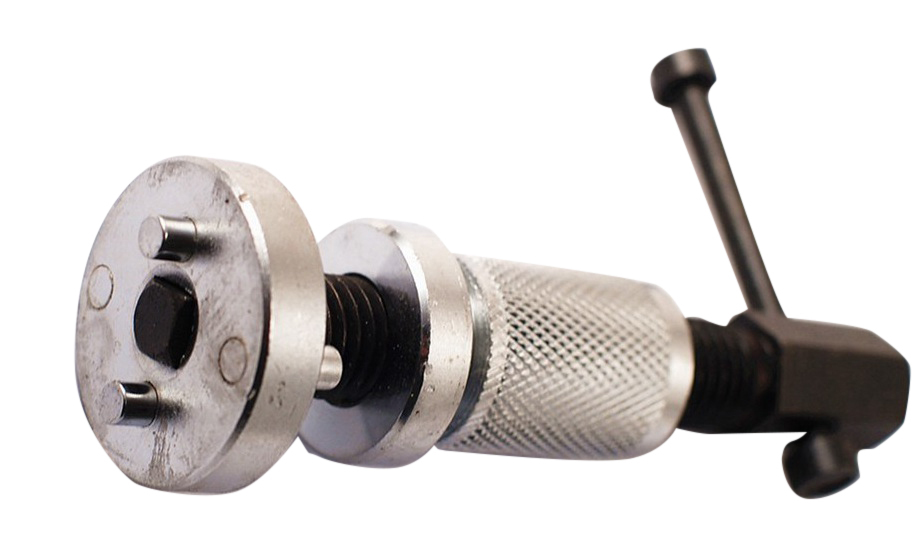 Brake Caliper Piston Wind Back Rewind with Double Adapter Tool: Rear Disc Brake