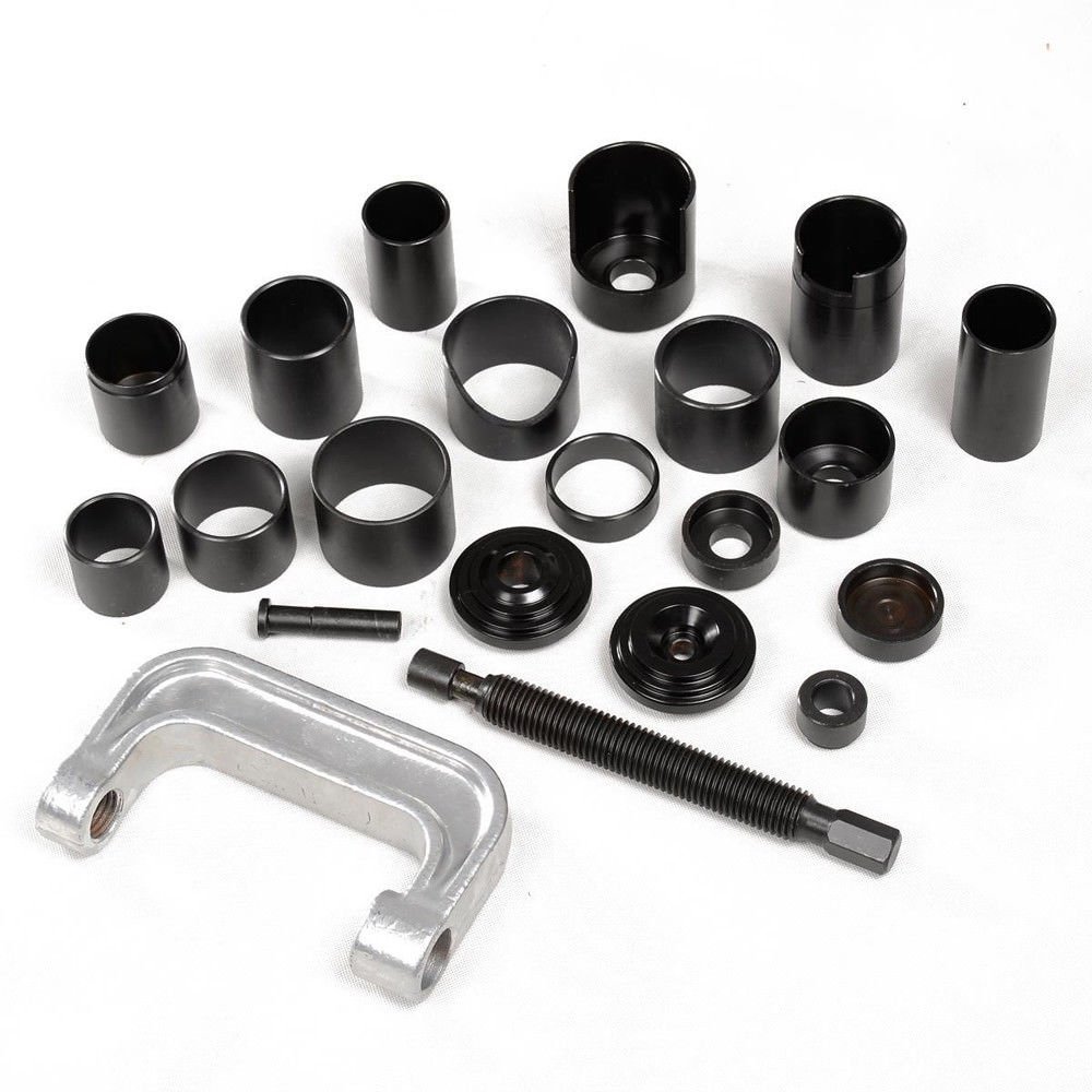 21pc Universal Ball Joint Master Service Set: Brake Anchor Pin Separator Adaptor C Frame