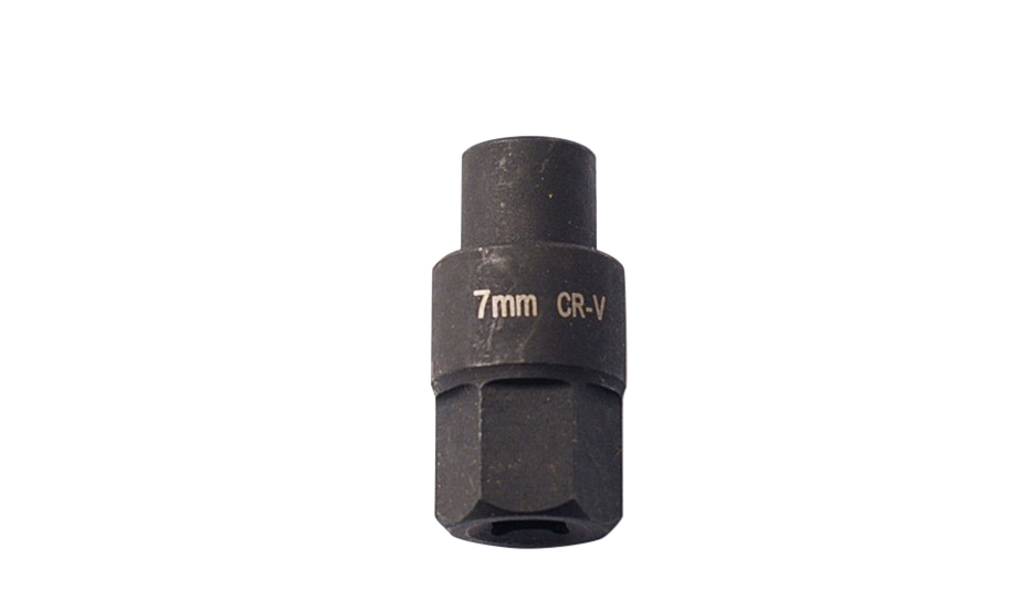7,12.6mm Tri-Angle 2pc 1/4" Dr Bosch VAG Rotary/Distributor Diesel Pump Socket Three Sided
