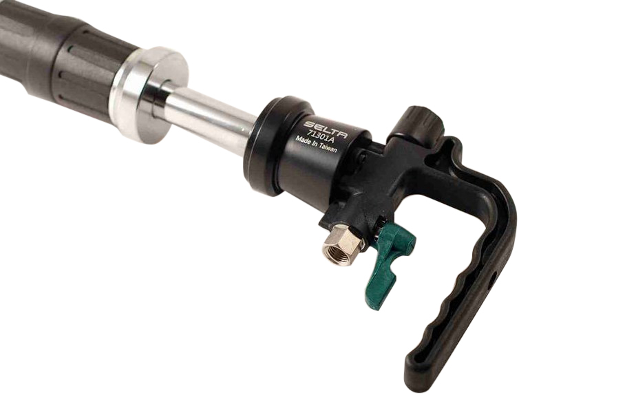 E-CAR Taiwan Air Vacuum Dent Puller Set: Sliding Hammer with 3,4,5" 3 Suction Pads