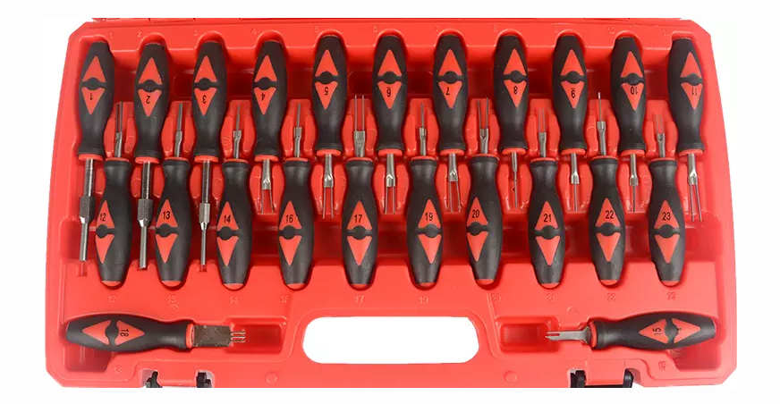 23pc Wire Terminal Connector Tool Release BMW Opel VW/Audi