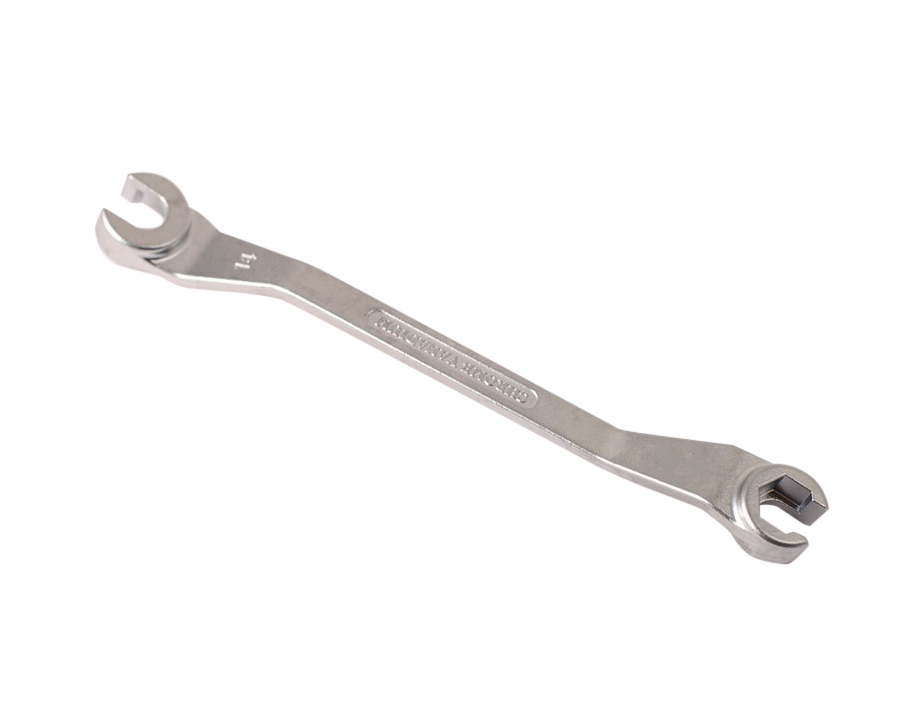 Special Brake Line Offset Flare Nut Spanner 12x14mm 180mmL Double Cranked