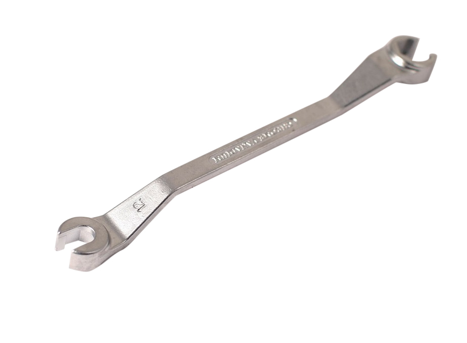 Special Brake Line Offset Flare Nut Spanner 12x14mm 180mmL Double Cranked