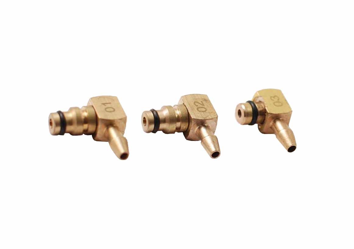 Diesel Injector Flow Test Meter Adaptor Set for Common Rail 24 Adapter