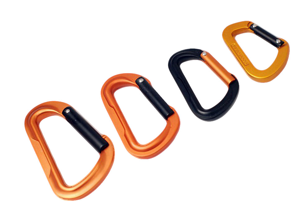 4pc Aluminium Forged Snap Hook Clip Camping Hiking Carabiner Holder