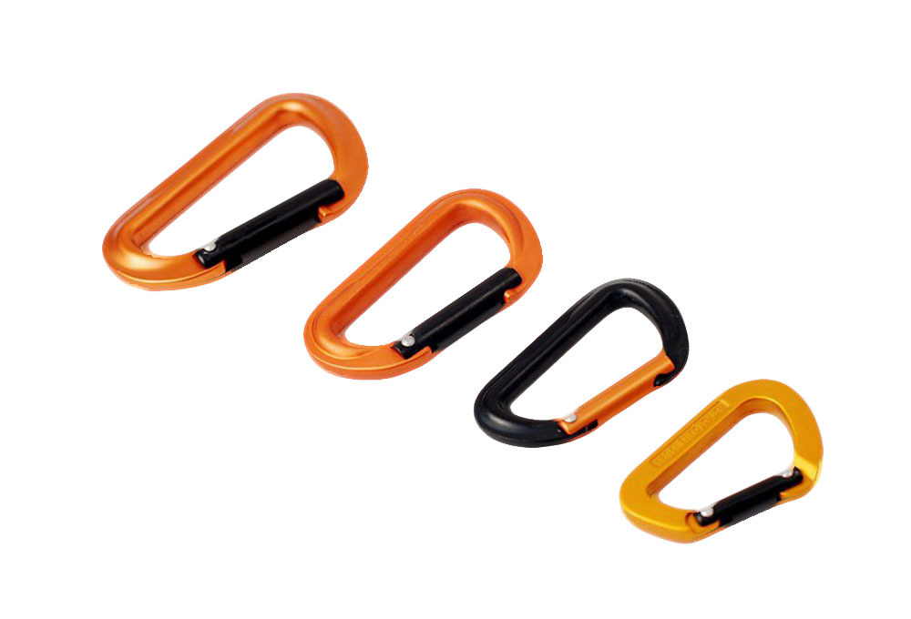 4pc Aluminium Forged Snap Hook Clip Camping Hiking Carabiner Holder