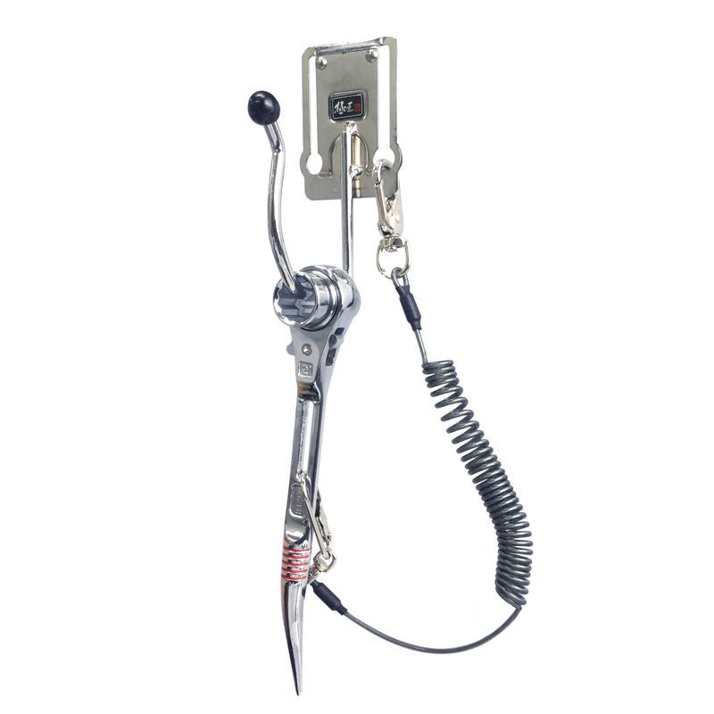 Scaffolders Tool Holder Podger Spanner Wrench Hold Belt Clip Holder with Fixed Big Hook #9
