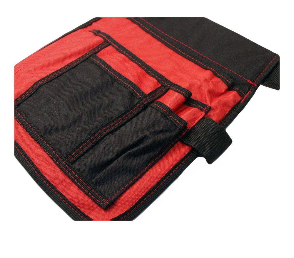 4 Pockets Electrician Carpenter Tool Belt Nail Canvas Bag